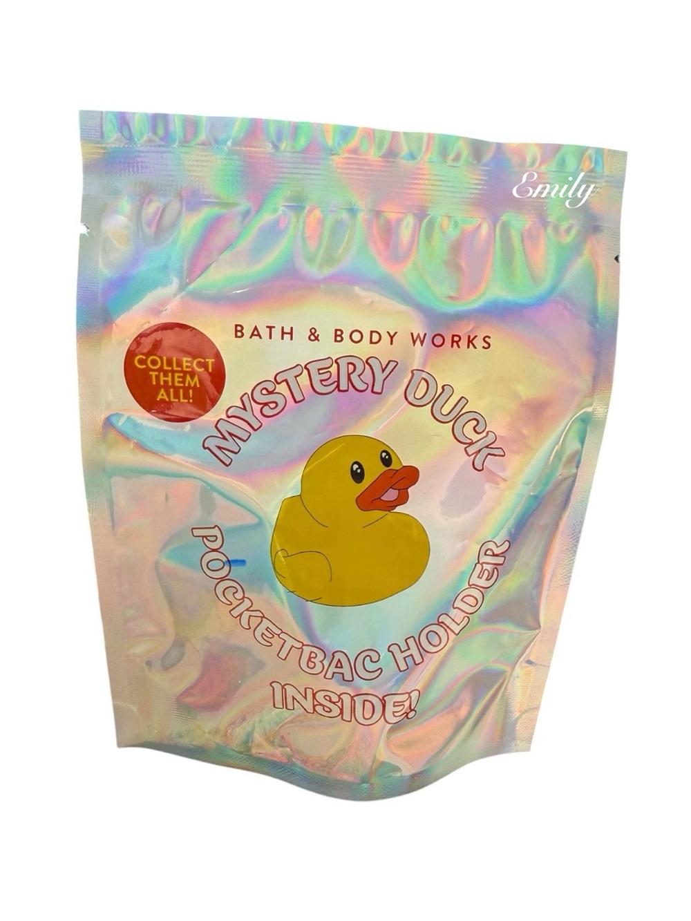 Bath & Body Works MYSTERY DUCK PocketBac Holder + PocketBac